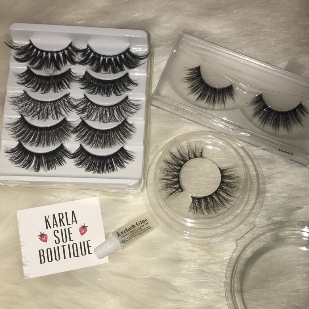 Mink False Lashes Set 🖤